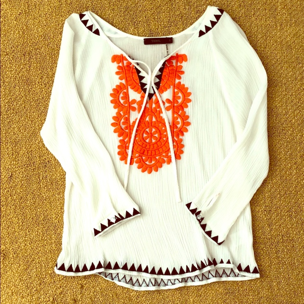 Stitch Fix THML Embroidered Top